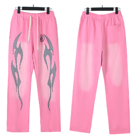 Hellstar Distressed Terry Cloth High Street Retro Sweatpants